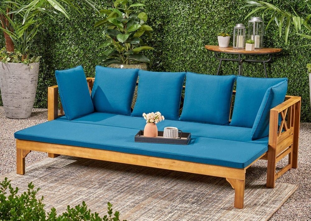 Outdoor mattress, pillow made to measure